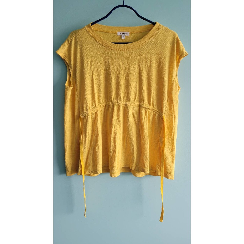 Max Studio Yellow Blouse XS